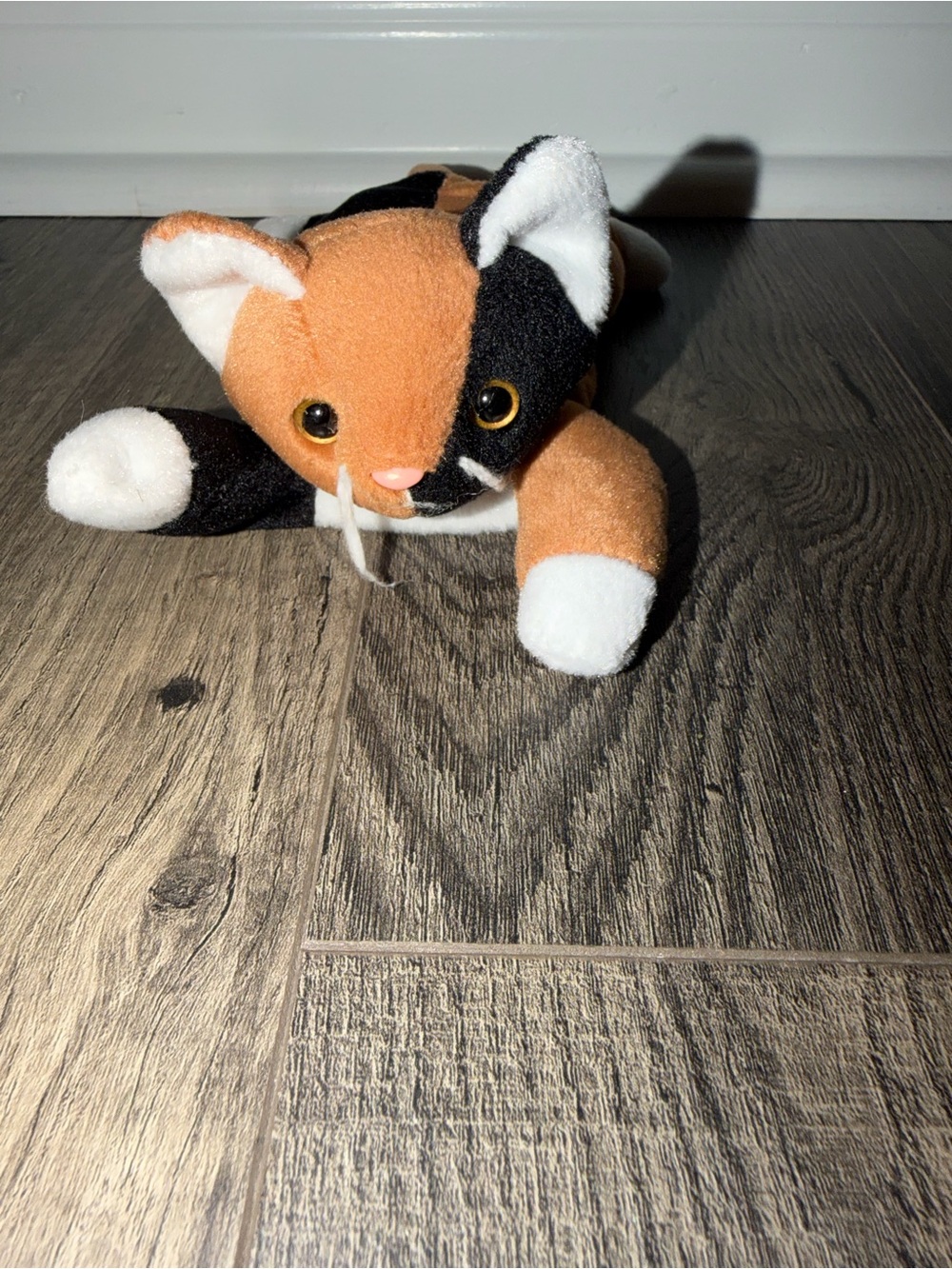 TY Calico Cat Plush Stuffed Animal Toy